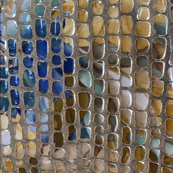 Vintage 80s Sondra Roberts Clutch Shoulder Bag - Picture 3 of 7